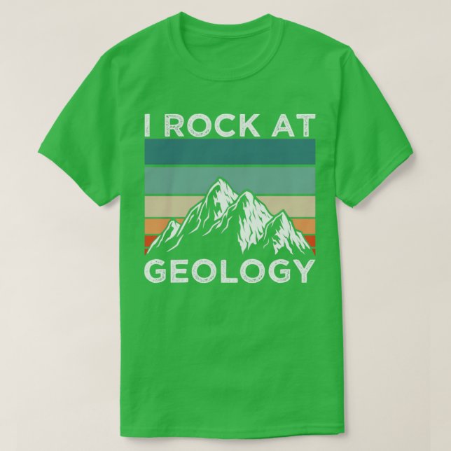 Camiseta Eu Rock In Geology (Frente do Design)