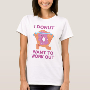 Camiseta Eu Rosquinha Quero Trabalhar