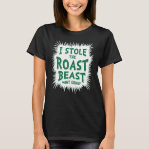 Camiseta Eu Roubei A Besta Costeira Quero Um Pouco