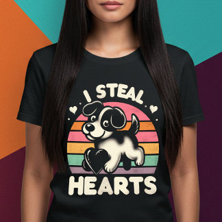 Camiseta Eu Roubo Corações