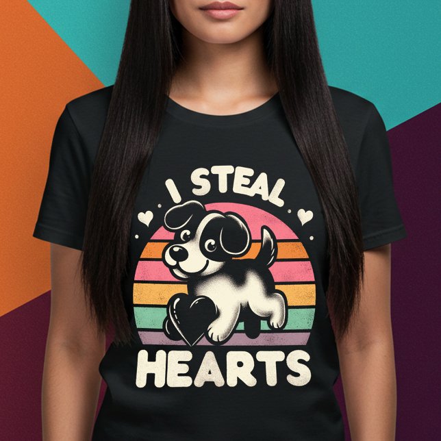 Camiseta Eu Roubo Corações (Criador carregado)