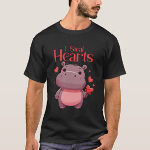 Camiseta Eu Roubo Corações Pigmeus Hippopotamus