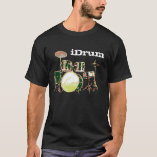Camiseta Eu rufo, iDrum para o baterista da banda