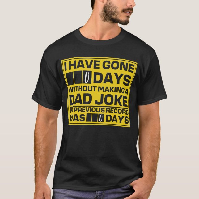 Camiseta Eu Saí 10 Dias Sem Fazer Piada Pré vi (Frente)