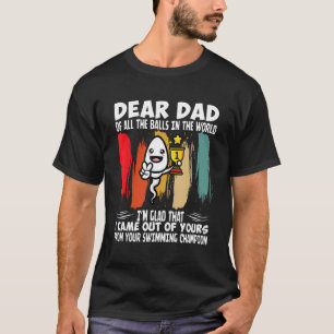 Camiseta Eu Saí Do Seu Campeão De Nadação Humor F