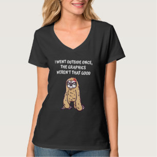Camiseta Eu Saí Fora, os Gráficos Não Eram Tão Bom Jogo