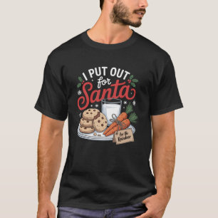 Camiseta Eu Saí Para Papais noeis, Reindeer Carrot