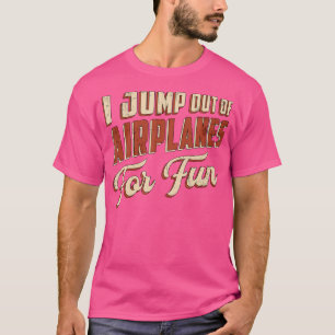 Camiseta Eu Saio De Aviões Com O Amor Do Skydive Sky Skydiv