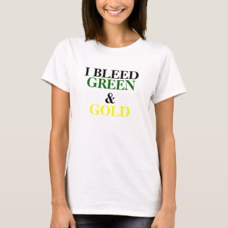 CAMISETA EU SANGRO, ESVERDEIO, &, OURO
