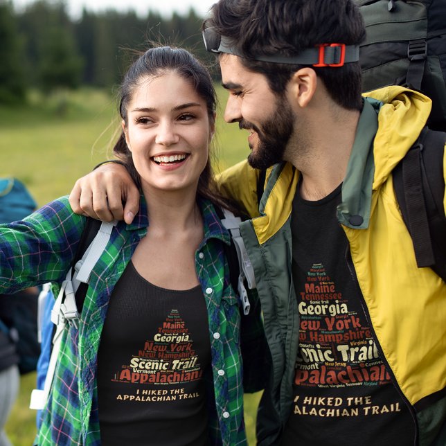 Camiseta Eu Segui o Caminho Appalachiano (His and Hers Appalachian Trail  T-Shirts)