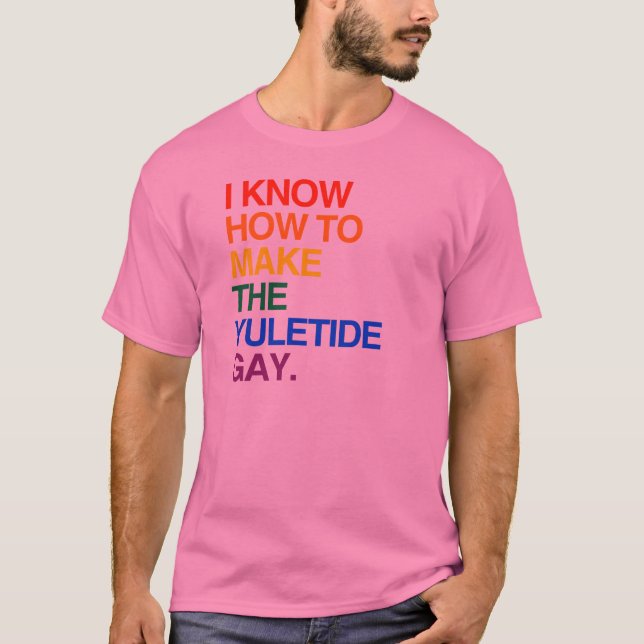 CAMISETA EU SEI FAZER O GAY DA MARÉ DE YULE - .PNG (Frente)