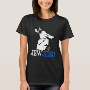 Camiseta Eu Sei JewJitsu Dança do Rabino Horah Jiu Jitsu J