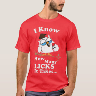 Camiseta Eu Sei Quantas Lambidas Leva Para Chupeta Piada Co