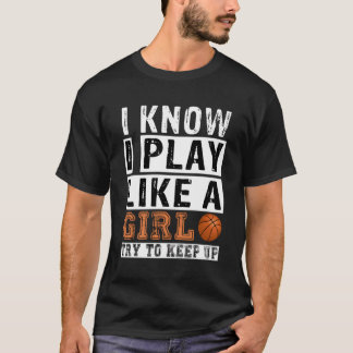 Camiseta Eu Sei Que Eu Jogo Como Uma Tentativa De Continuar