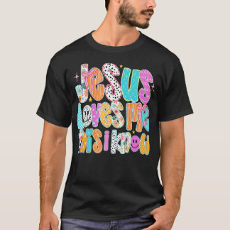 Camiseta Eu sei que Jesus me ama Bíblia Cristã Esportiva