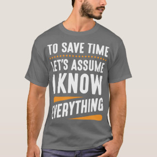 Camiseta Eu Sei Tudo