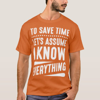 Camiseta Eu Sei Tudo 2