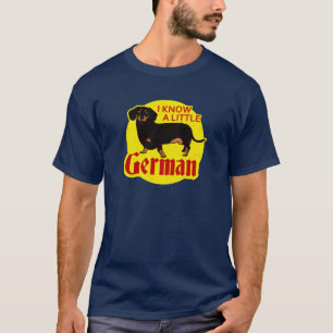 Camiseta Eu sei um pouco alemão