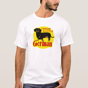 Camiseta Eu sei um pouco alemão