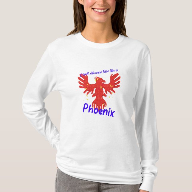 Camiseta Eu sempre errei como uma Phoenix (Frente)