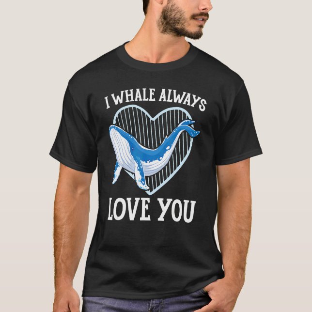 Camiseta Eu Sempre Te Amo, Mamãe Animal Pun Marinho C (Frente)