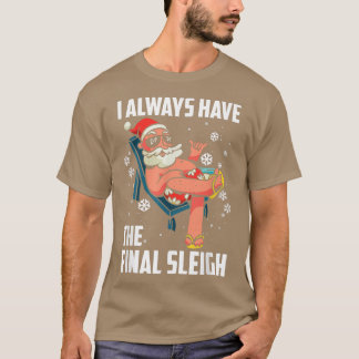 Camiseta Eu sempre tenho o Cristo final de feriados no Slei