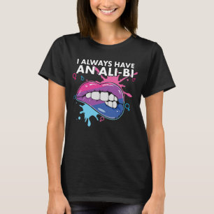 Camiseta Eu Sempre Tenho Uma Bissexualidade De Orgulho Biss