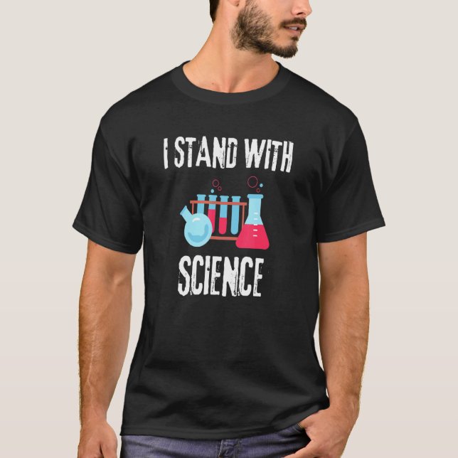 Camiseta Eu Sento-Me Com O Professor De Química Do Science  (Frente)