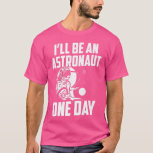 Camiseta Eu serei astronauta um dia planetas astronômicos S