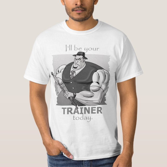 Camiseta Eu serei seu instrutor HOJE! (Frente)