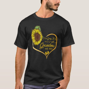 Camiseta Eu serei uma vovó promovida à vovó no leste