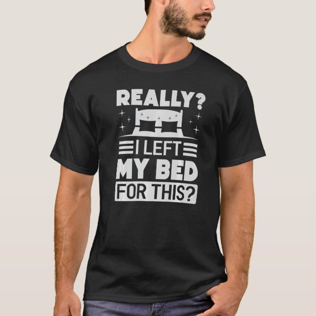 Camiseta Eu Sério Que Deixei A Cama Para Este Sarcasmo 1 (Frente)