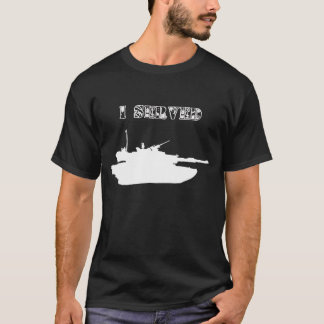 Camiseta Eu servi: M1 Abrams