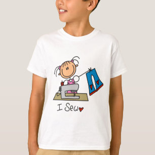 Camiseta Eu Sew t-shirt e presentes