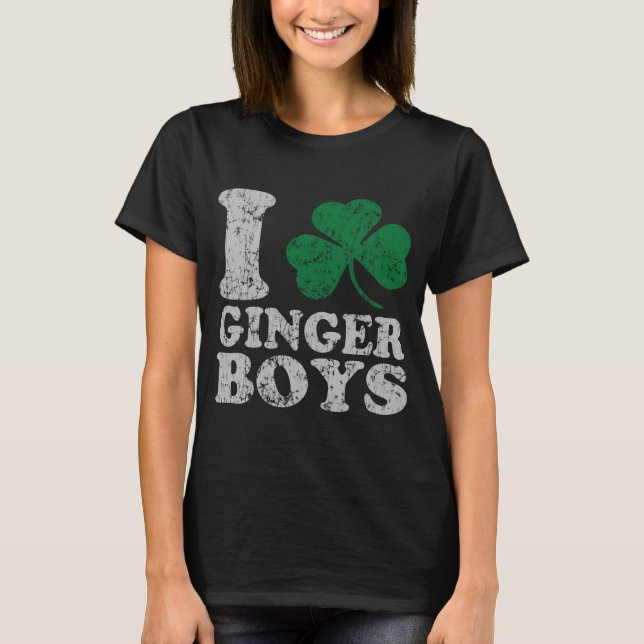 Camiseta Eu Shamrock Ginger Boys (Frente)