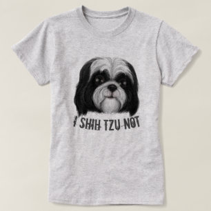 Camiseta Eu Shih Tzu Não