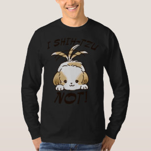 Camiseta Eu Shih Tzu Não Feita Scoop
