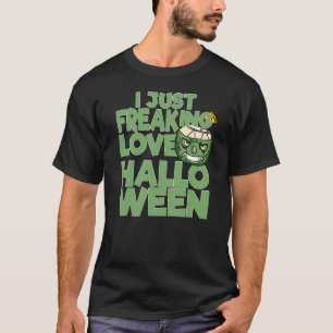 Camiseta Eu simplesmente adoro o Halloween Coco Jack O La