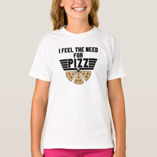 Camiseta Eu Sinto A Necessidade De Pizz - Pizza Lovers