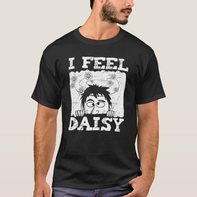 Camiseta Eu Sinto Daisy Garden Flower Gardener Dai (Frente)