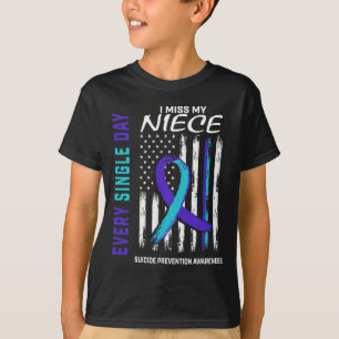 Camiseta Eu Sinto Falta Da Minha sobrinha, Americana De Pre