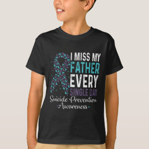 Camiseta Eu Sinto Falta Do Meu Pai Todo Solteiro Dia De Sui