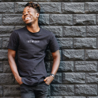 Camiseta Eu sinto falta do meu sofá T-Shirt