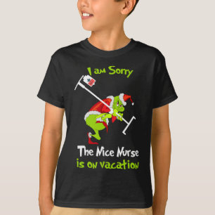 Camiseta Eu Sinto Muito A Enfermeira Legal Está De Férias C