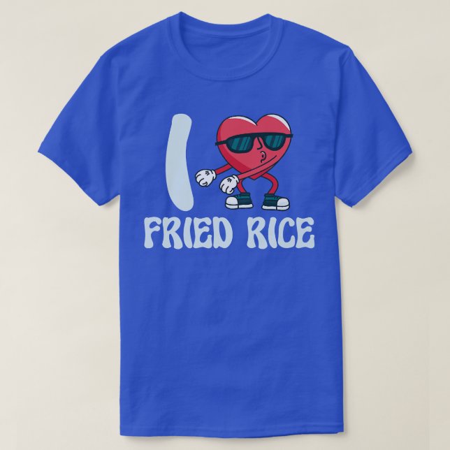 Camiseta Eu Só Adoro Arroz Frito Comida Cozinhar Arroz Frit (Frente do Design)