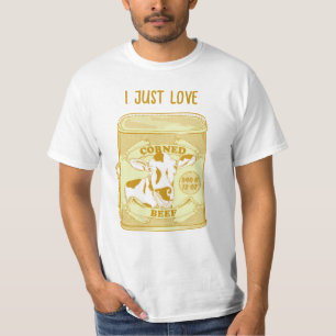 Camiseta Eu só adoro carne corada