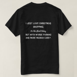 Camiseta Eu só adoro comprar o Natal