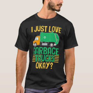 Camiseta Eu Só Adoro Garbage Truck Reciclagem Garba