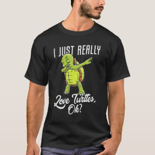 Camiseta Eu Só Adoro Tartarugas