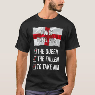 Camiseta Eu Só Ajoelho Para A Rainha O Faleno Para Levá-Lo.